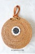 sling bags rattan circle with pendan decor full handmade